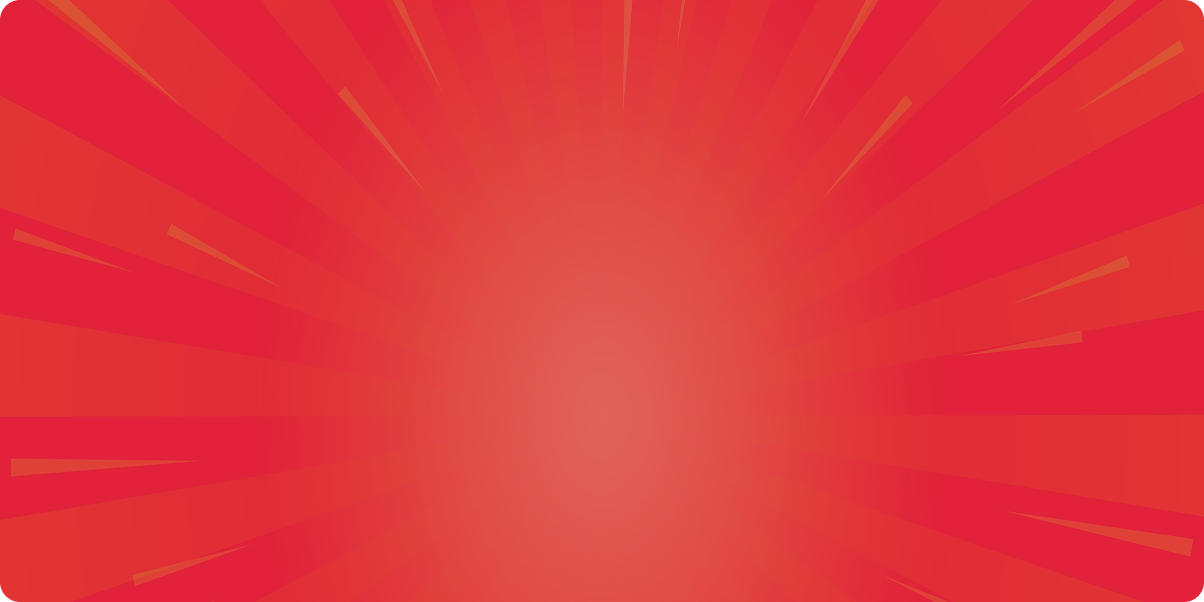 Fondo decorativo de rayos rojos